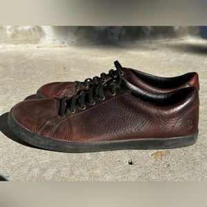 BIRCHBURY Bramfords Leather Comfort Slip On Men's Casual Shoes Size 10 Brown